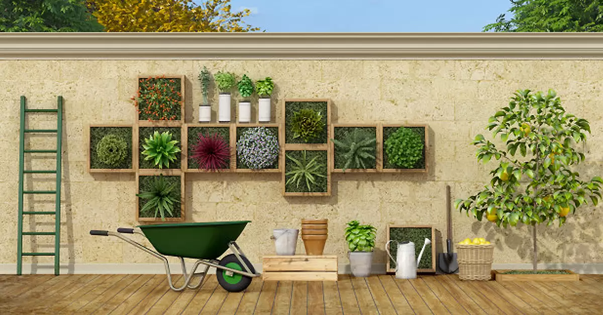 10 ideas exclusivas para hacer un jardín vertical casero