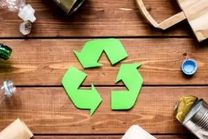 The difference between recycling and reusing