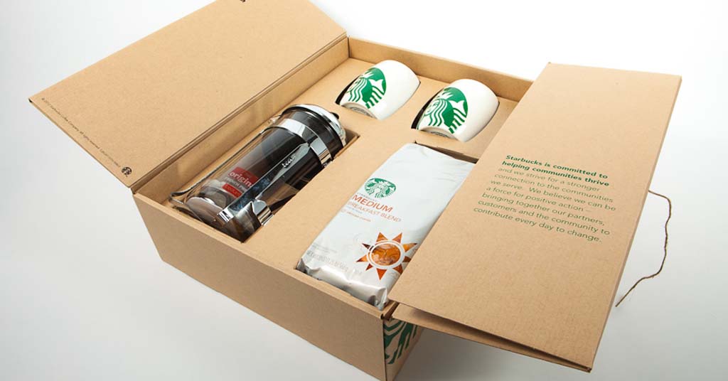 Personalised eco delivery packaging