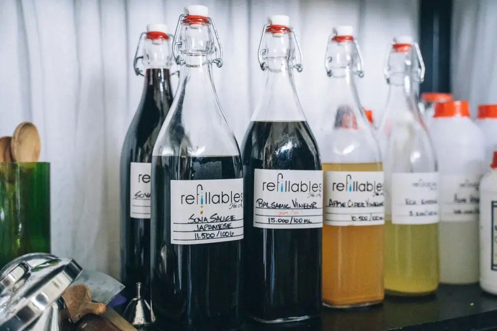 Refillable and reusable bottles