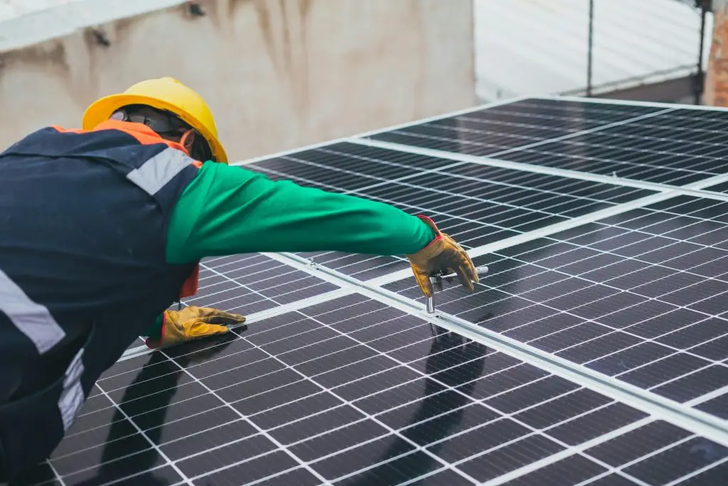 Solar panels for restaurants