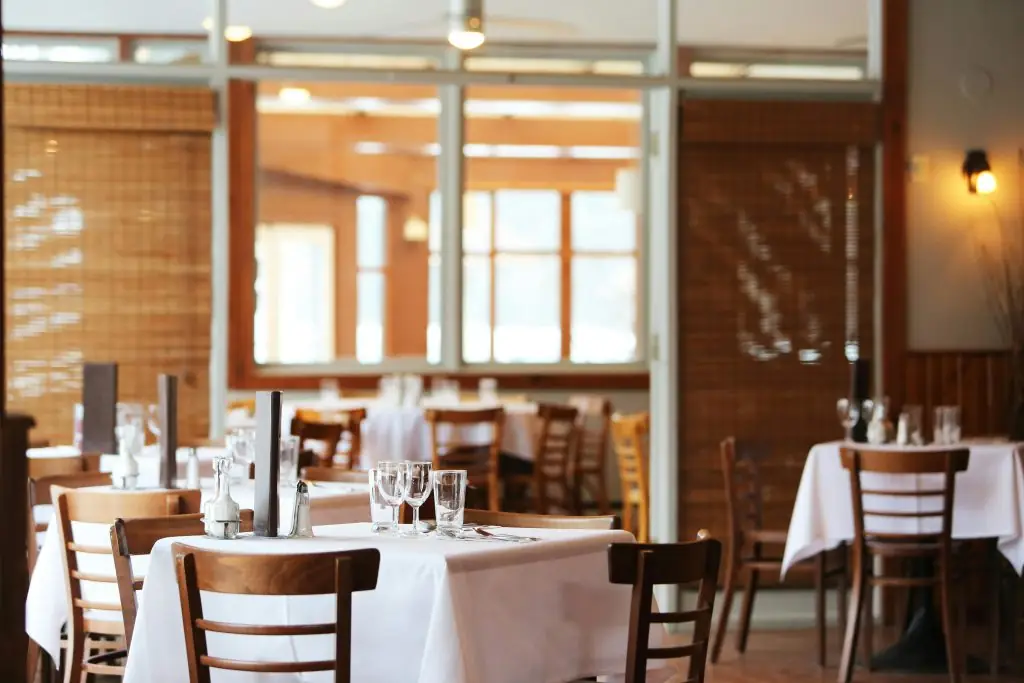 Solar power in restaurants